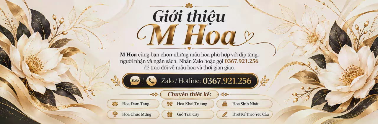 Ảnh bìa Shop hoa tươi Phường Bình Hưng Hoà Hồ Chí Minh - Chọn hoa theo câu chuyện của bạn